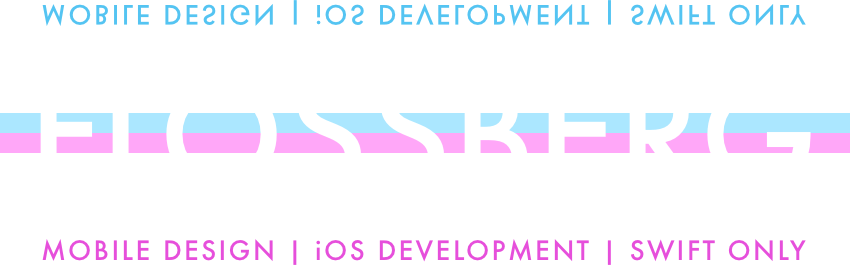 FLOSSBERG logo with subtitle.